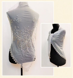 Beaded shawl 01-424B